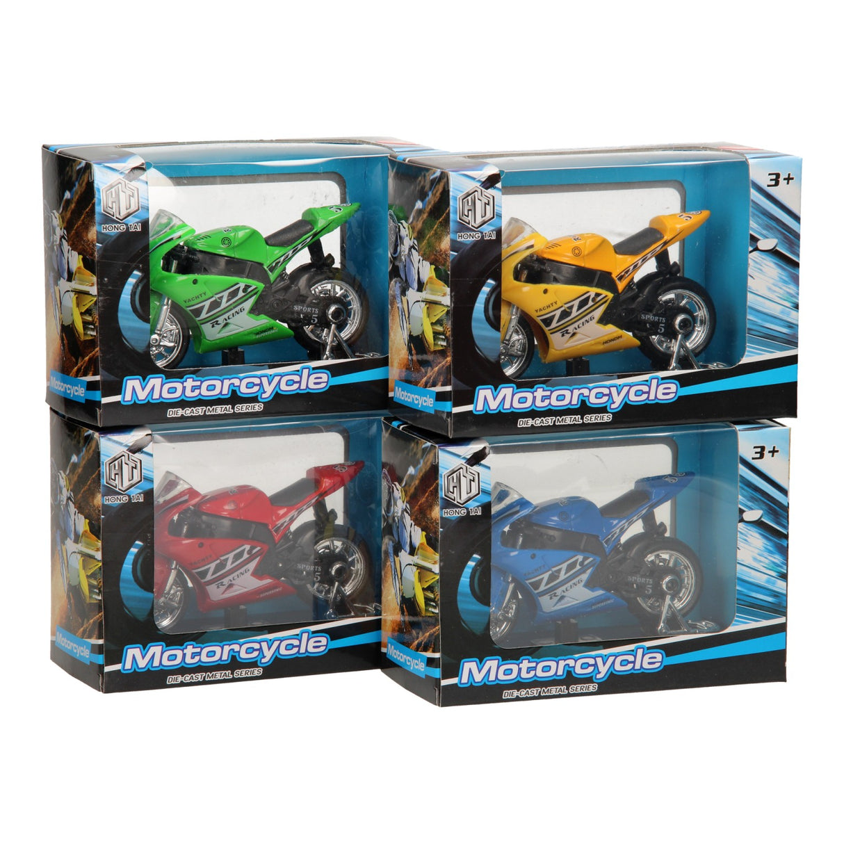 Die-cast motor with sound