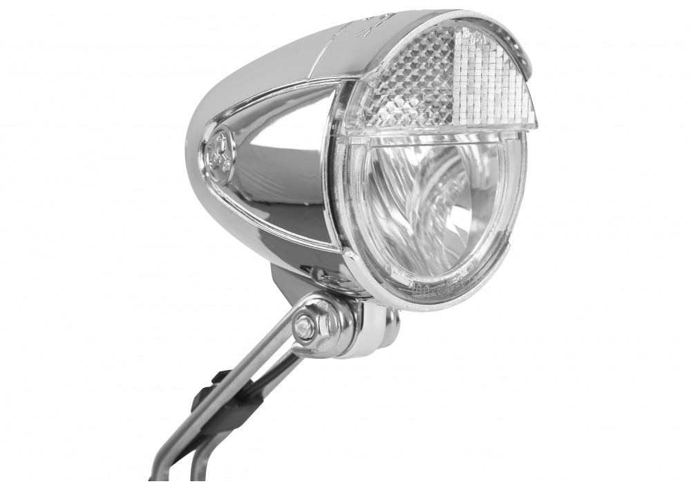 Trecklock ls 583 Vëlo-Ech retro Rufflicht Sëlwer