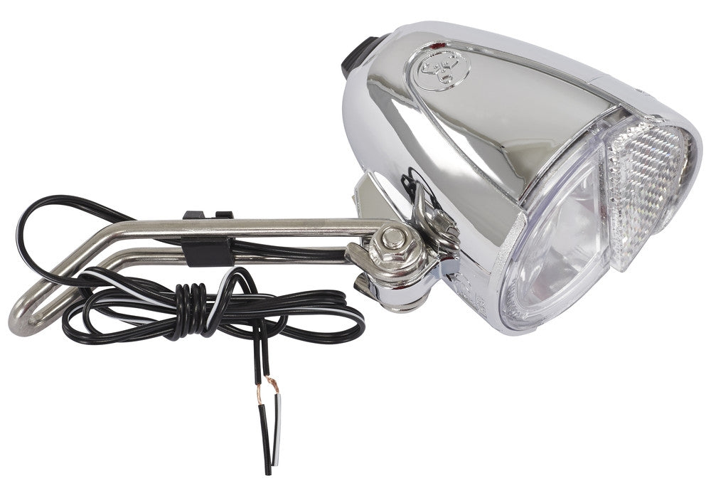 Trecklock ls 583 Vëlo-Ech retro Rufflicht Sëlwer