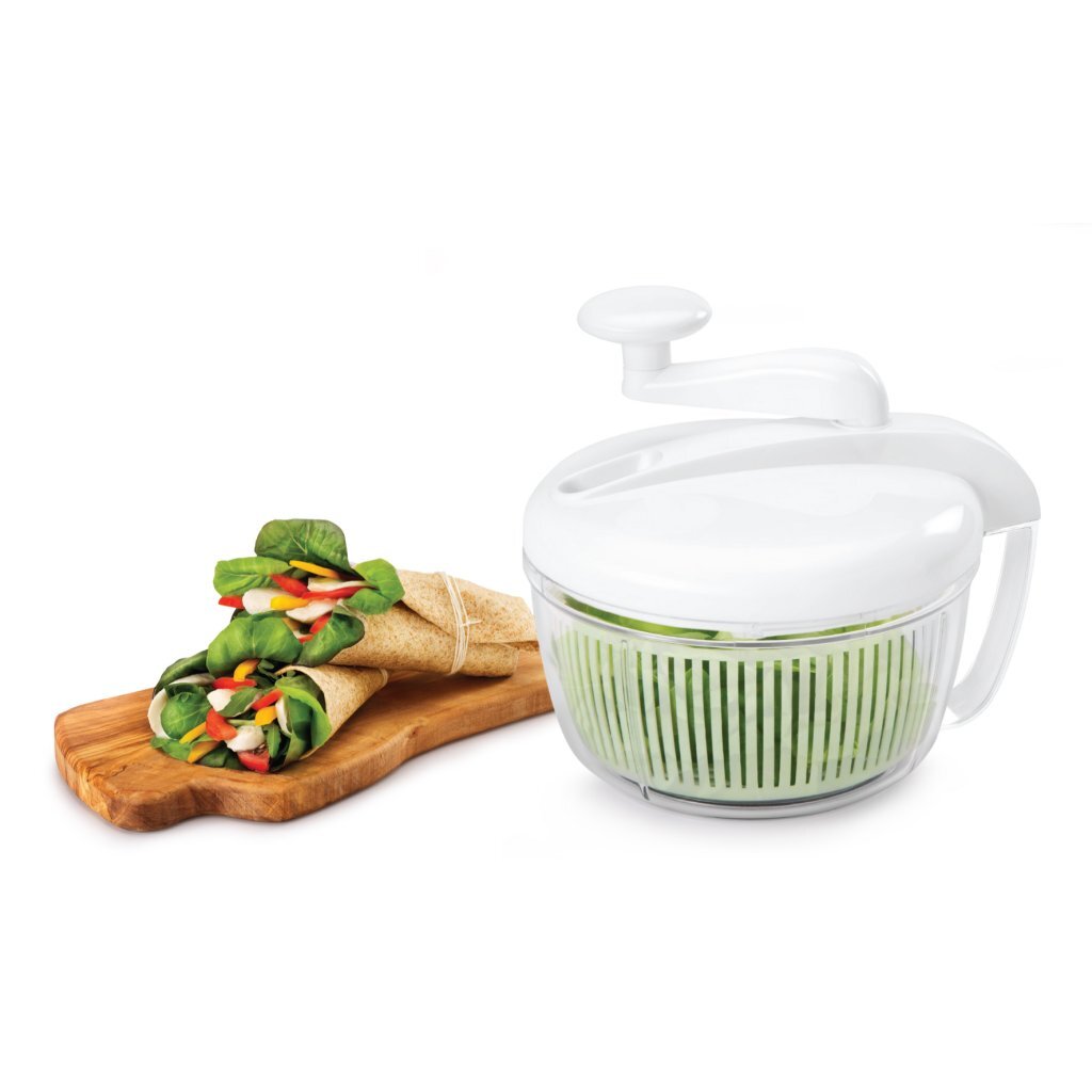 Metaltex Kitchen Helpers Topedo Slacentrifuge White Transparent