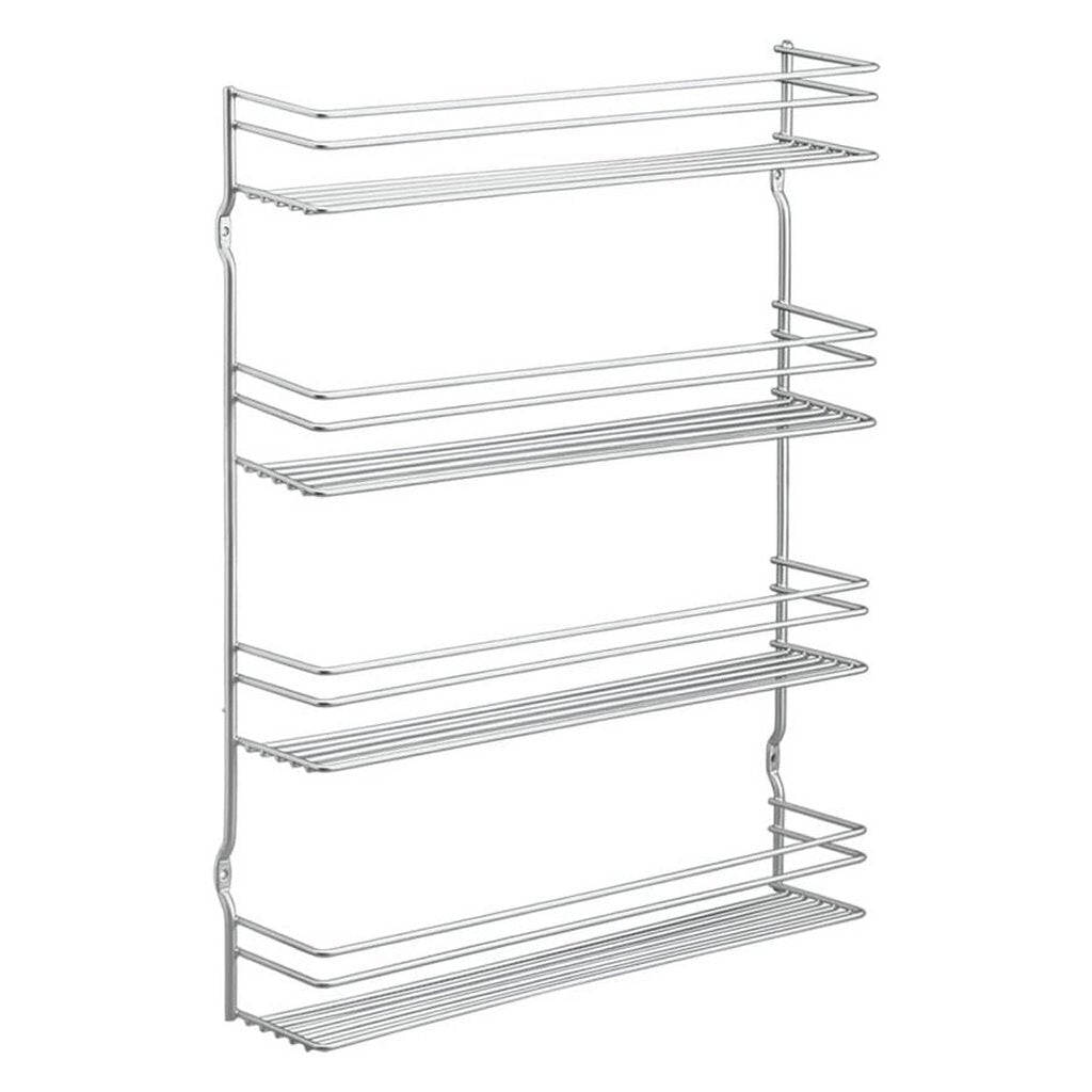 MetalTex Space Saver Smart Kitchen Smart Pepito Herb Rack 4 piani 36x8x45 cm in argento