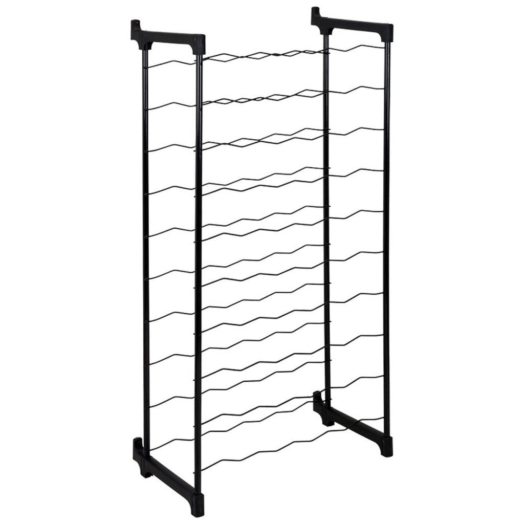 Tomado-Metaltx Barbera Wine Rack til 50 flasker 108x50x26 cm sort