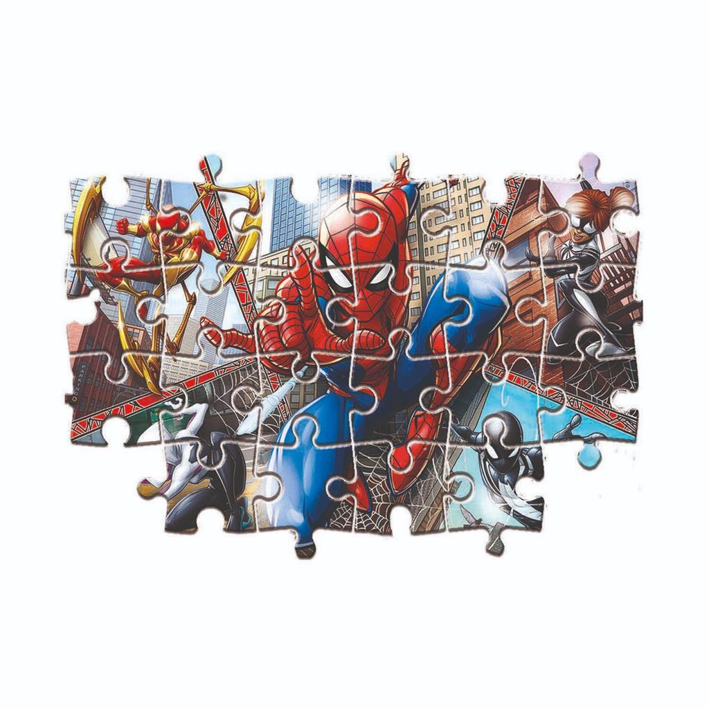 Clementoni Supercolor Puzzle Spiderman 2x60 stykker