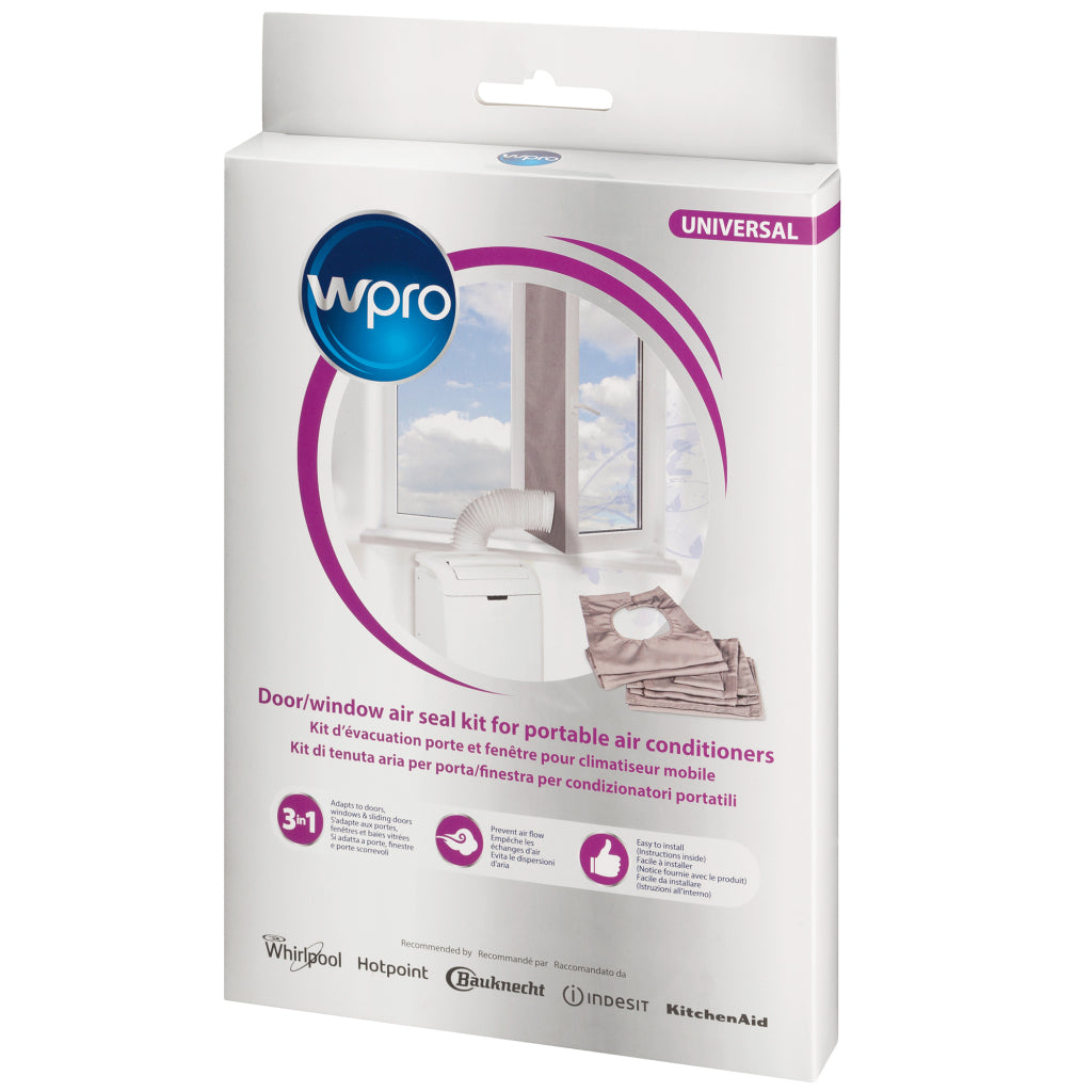 Wpro kit door window for air conditioning