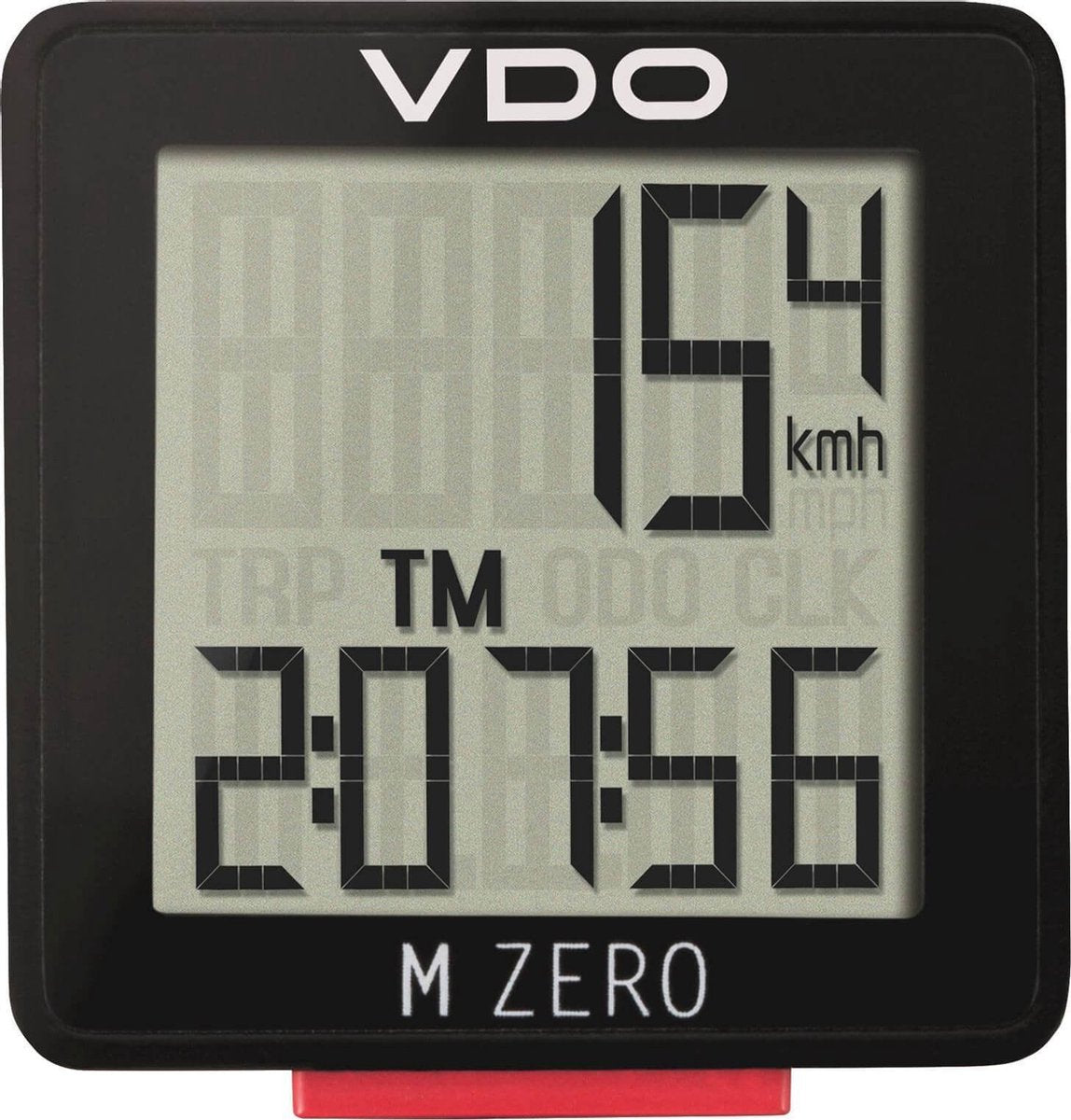 Cykelcomputer M Zero WR807 Sort rød -u