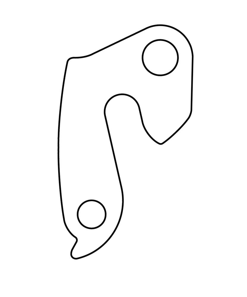 Union Derailleurpad GH-106 with screw set M8x0.75