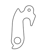 Union Derailleurpad GH-117 with screw set M8x0.75