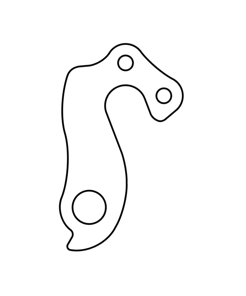 Union Derailleurpad GH-126 with screw set M4X0.7