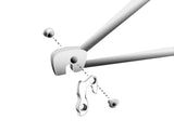 Union Derailleurpad GH-137 with screw set M8X0.75