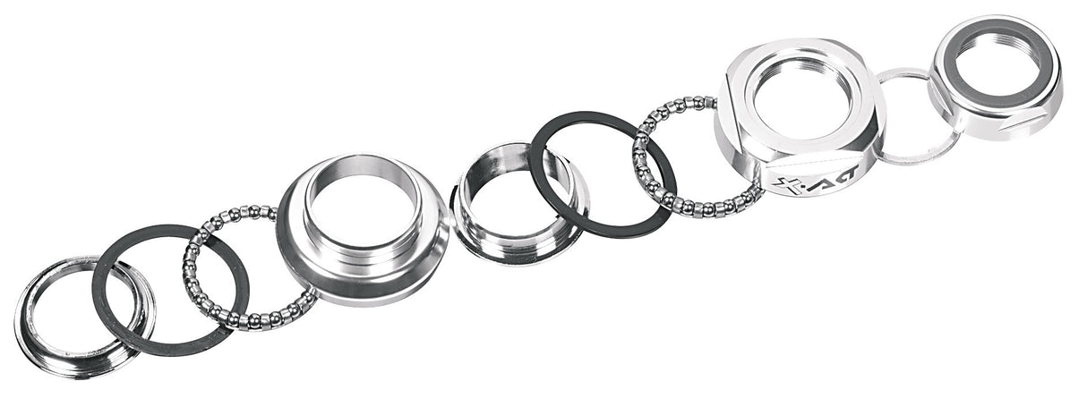 Ergotec ball head set 1 A101GK with wire silver