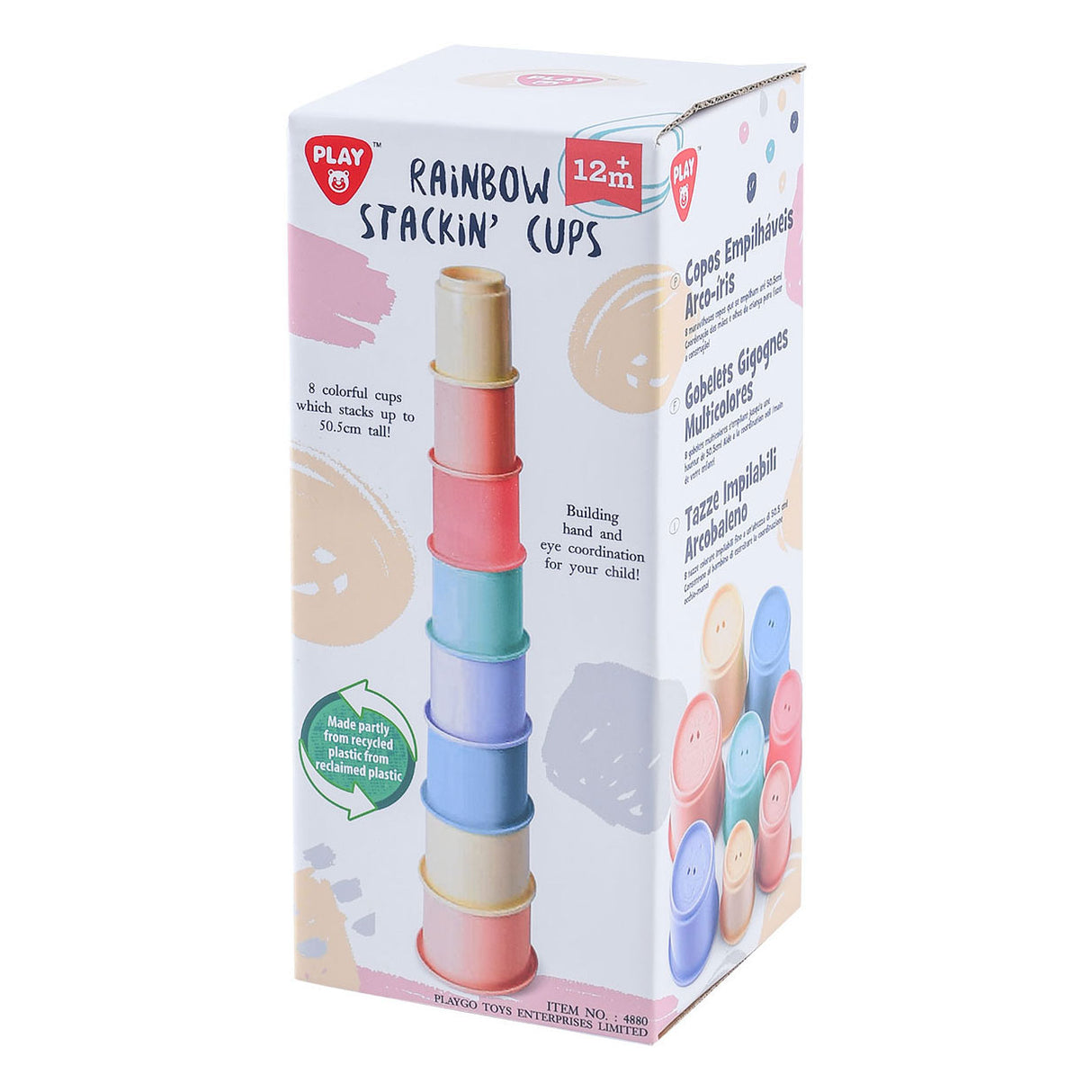 Spillt stacking Blocks Reebou, 8DLG.