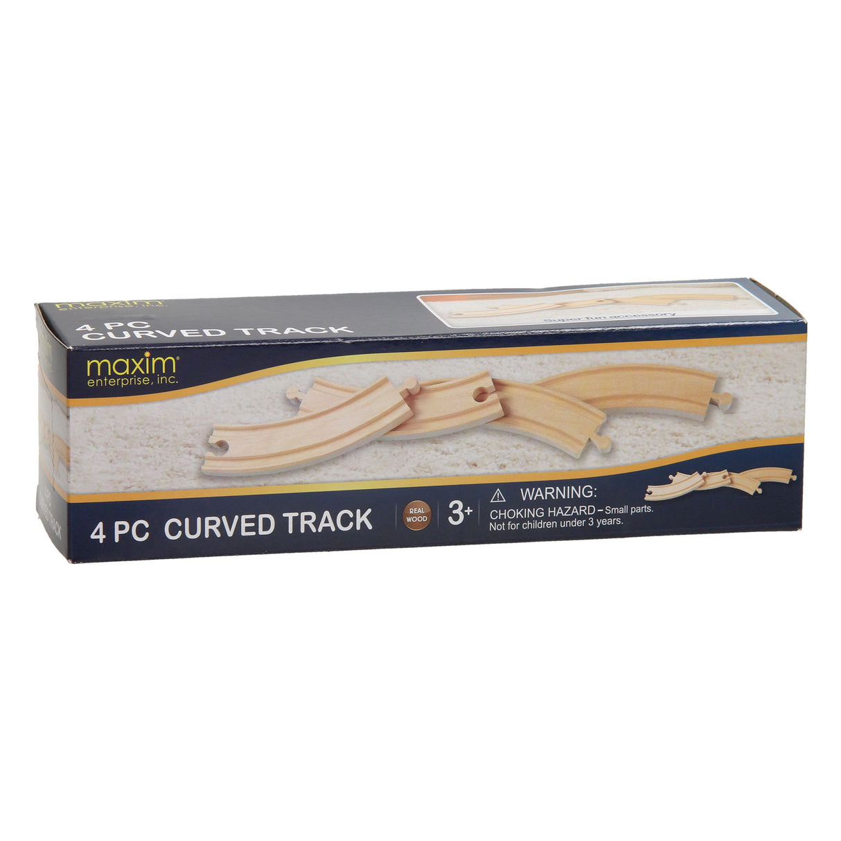 Wooden rails bends, 4st.