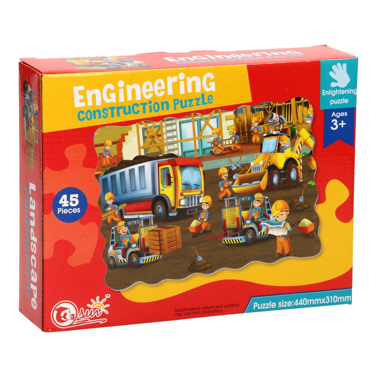 Podlahová puzzle na stavbě 45 ..