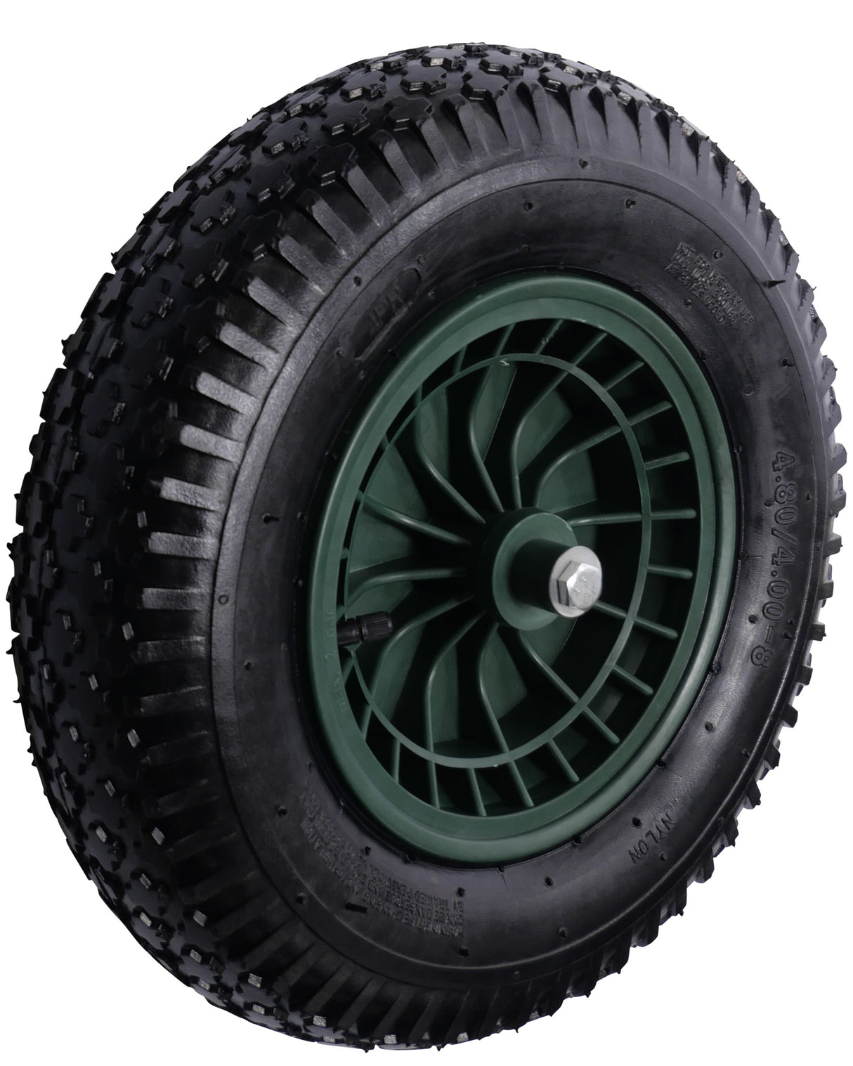 Loose wheel for wheelbarrow air