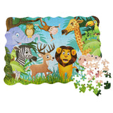 Fröhliche Tiere Jigsaw Puzzle XL 208st.