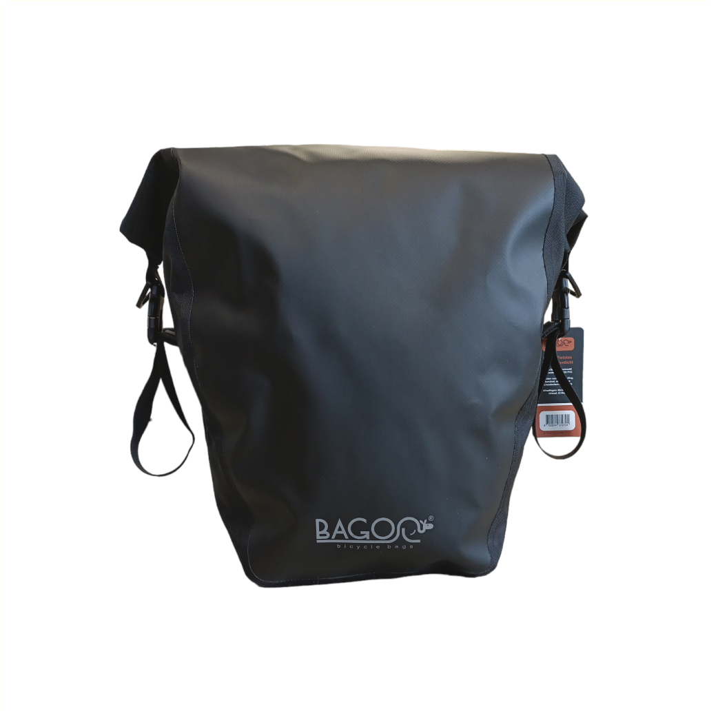 BAGOO BAGE BYLYCLE BAG BISONYL BLACK. Obsah 22 LTR