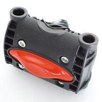 Adapter baksete 10 cm rammebekreftelse svart