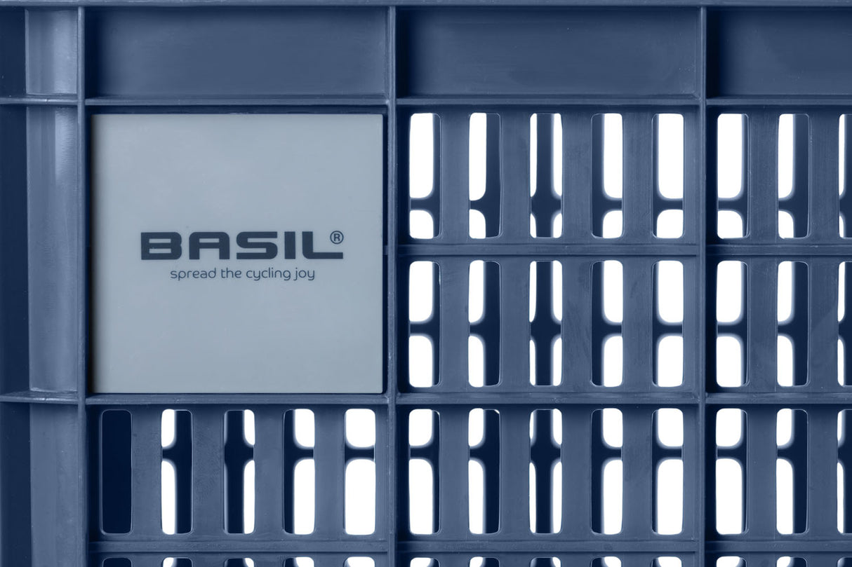 Basilikum fietslat m - mittel - 29,5 Liter - blau