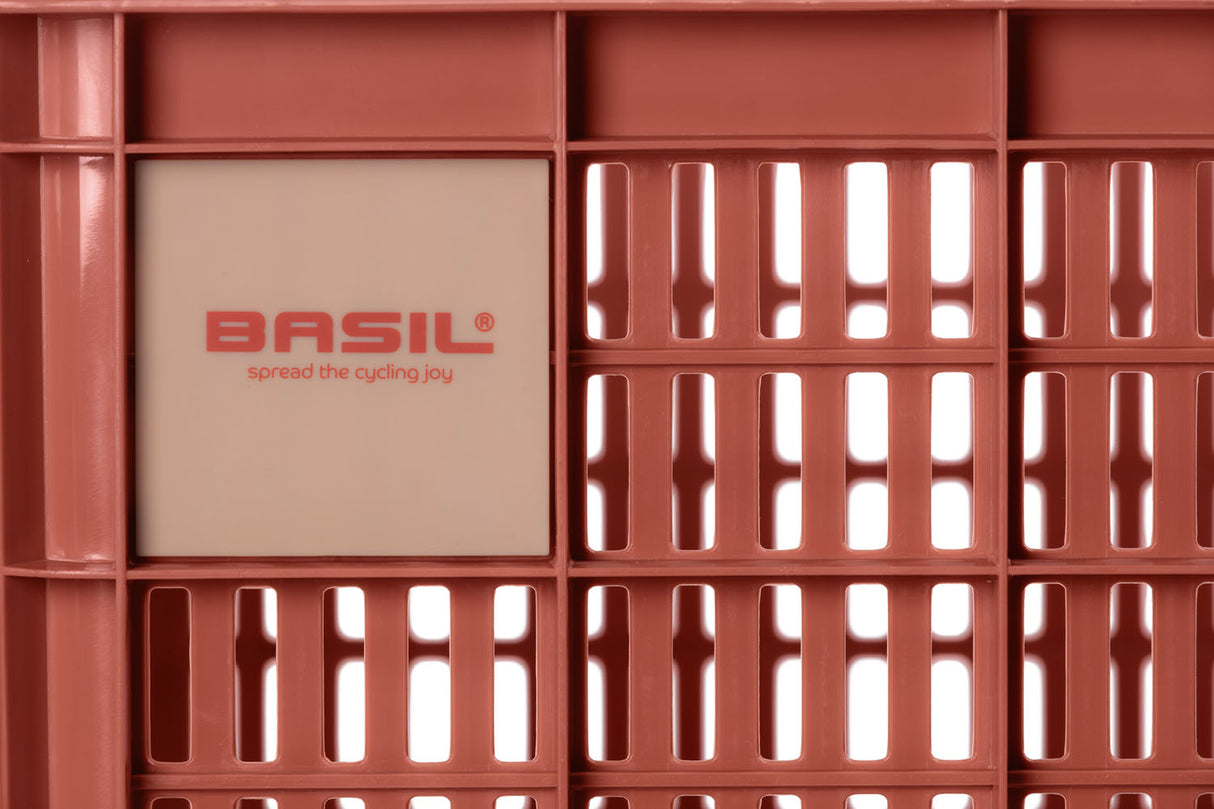 Basilikum fietslat S - klein - 17,5 Liter - rot