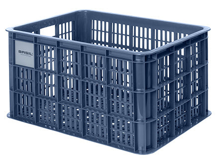 Basilikum fietslat l - groß - 40 Liter - blau