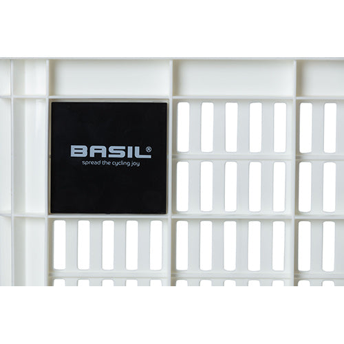 Basil bicycle crate L large 40 liters white