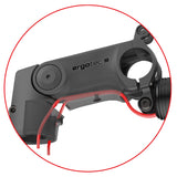 Ergotec stonek dopředu sépia xl fi Ø28,6 mm 110 mm Ø31,8 mm - černá