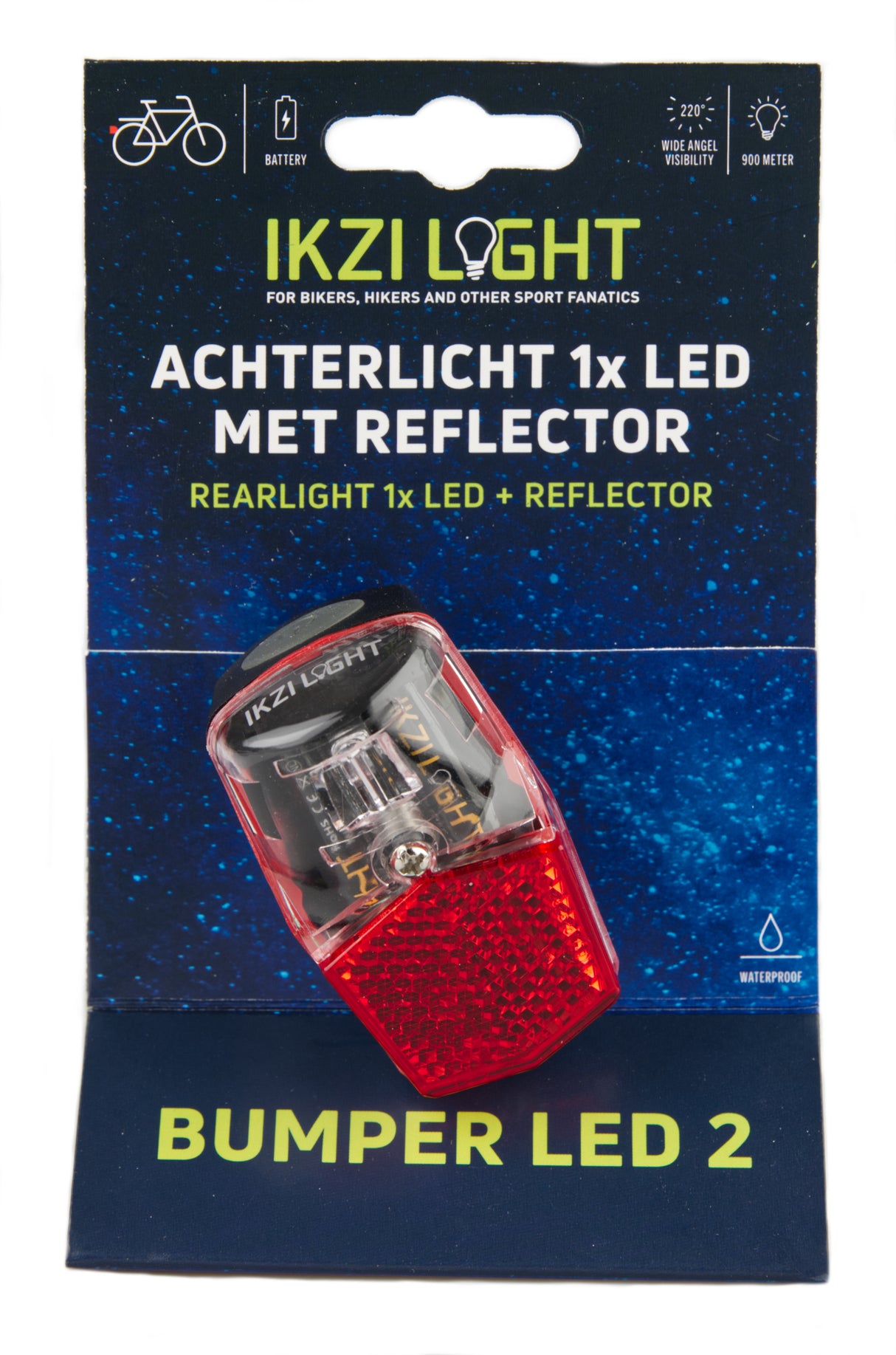 Ikzi Light Back Light SPATB. E-Mark LED baterie na mapě