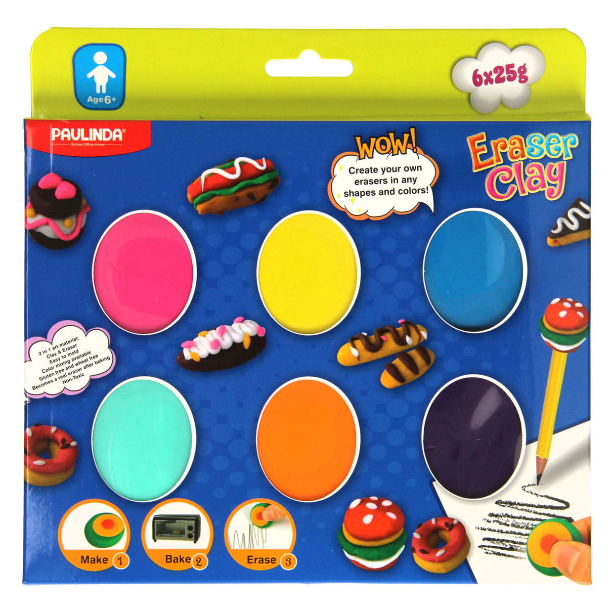 Paulinda Craft Set Gummen Make, 6e.