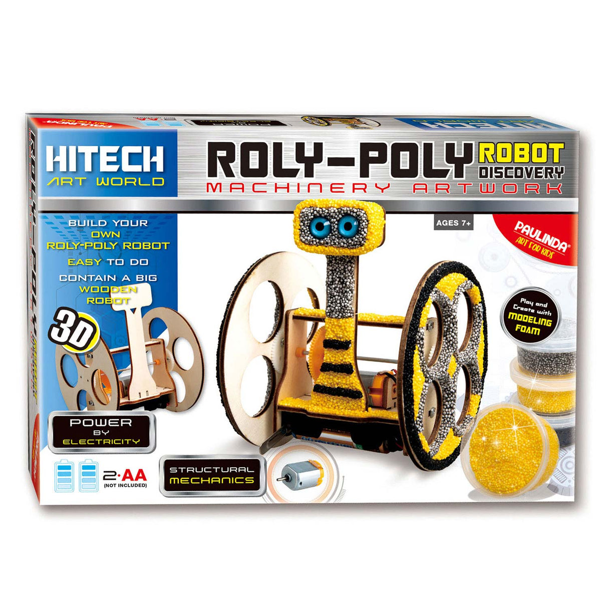 Paulinda Building Package 3D robot s motocyklem