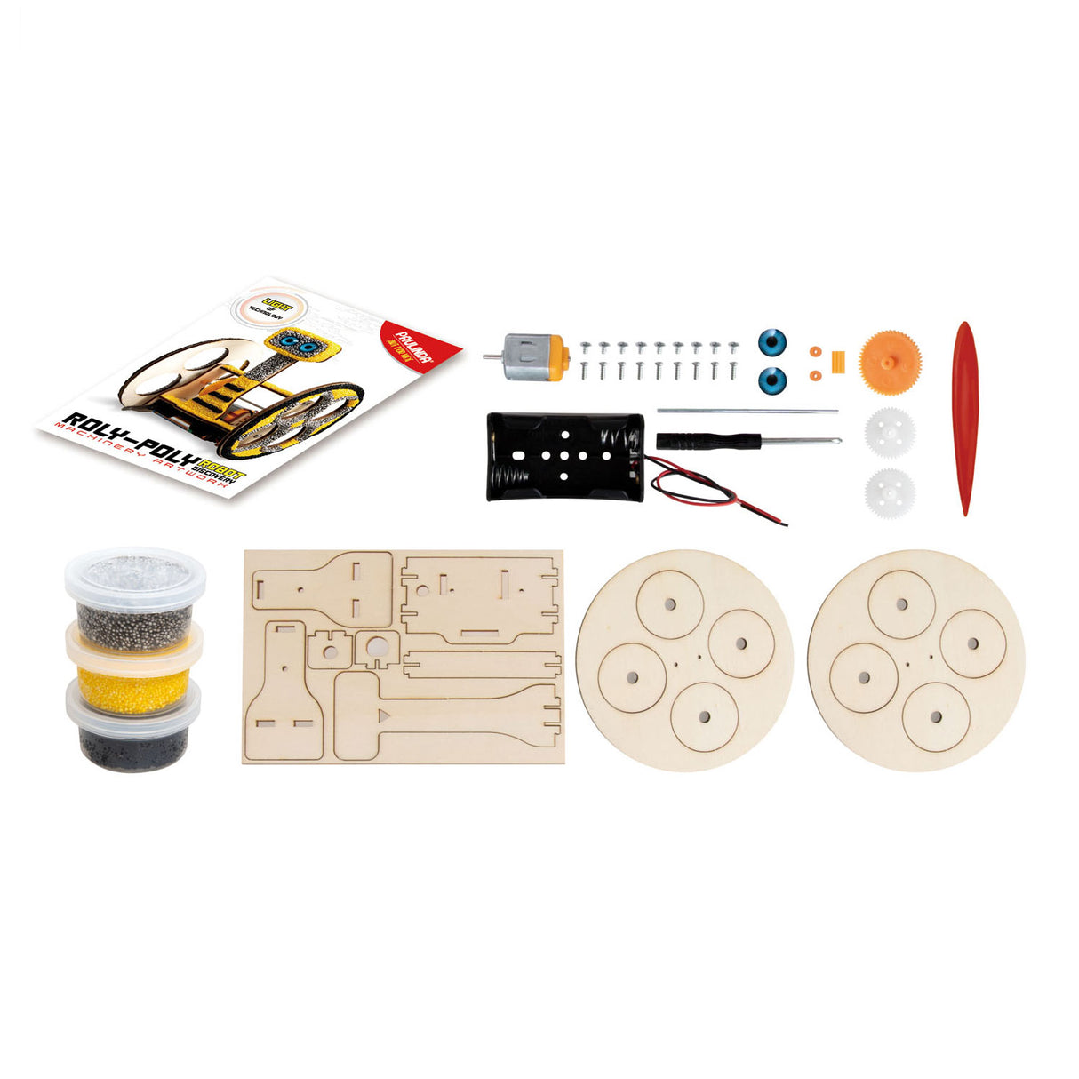 Paulinda Building Package 3D robot s motocyklem