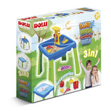 Dolu Dolu 3077 Mesa hídica de arena 3 en 1 con mesa de dibujo verde azulado