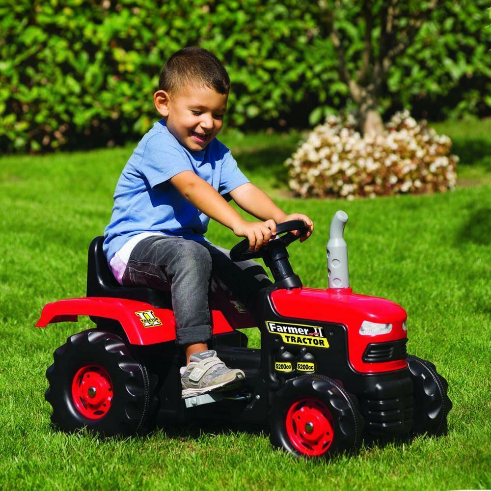 Dolu kinder tractor pedaal bediend