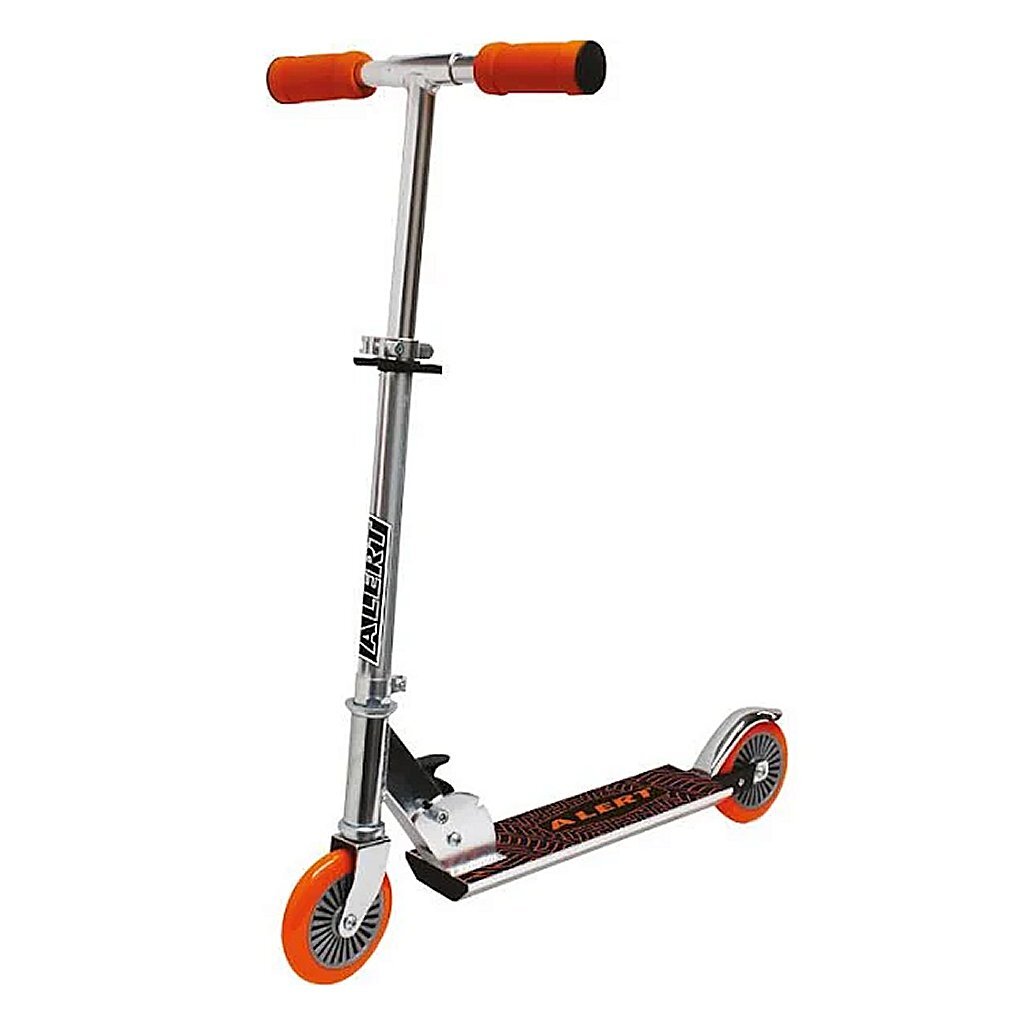 Alert in alluminio step cromo arancione