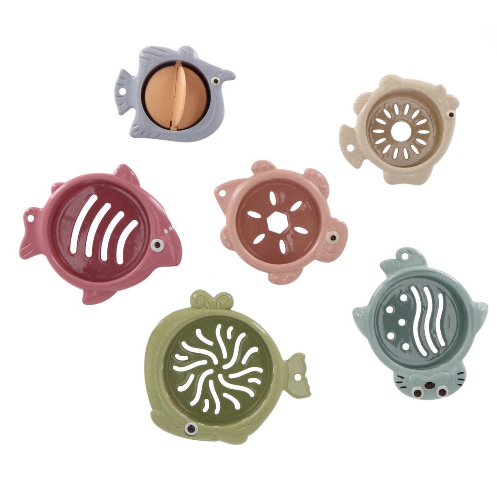 Jipy Bioplastic Stapel Formen Badespiel