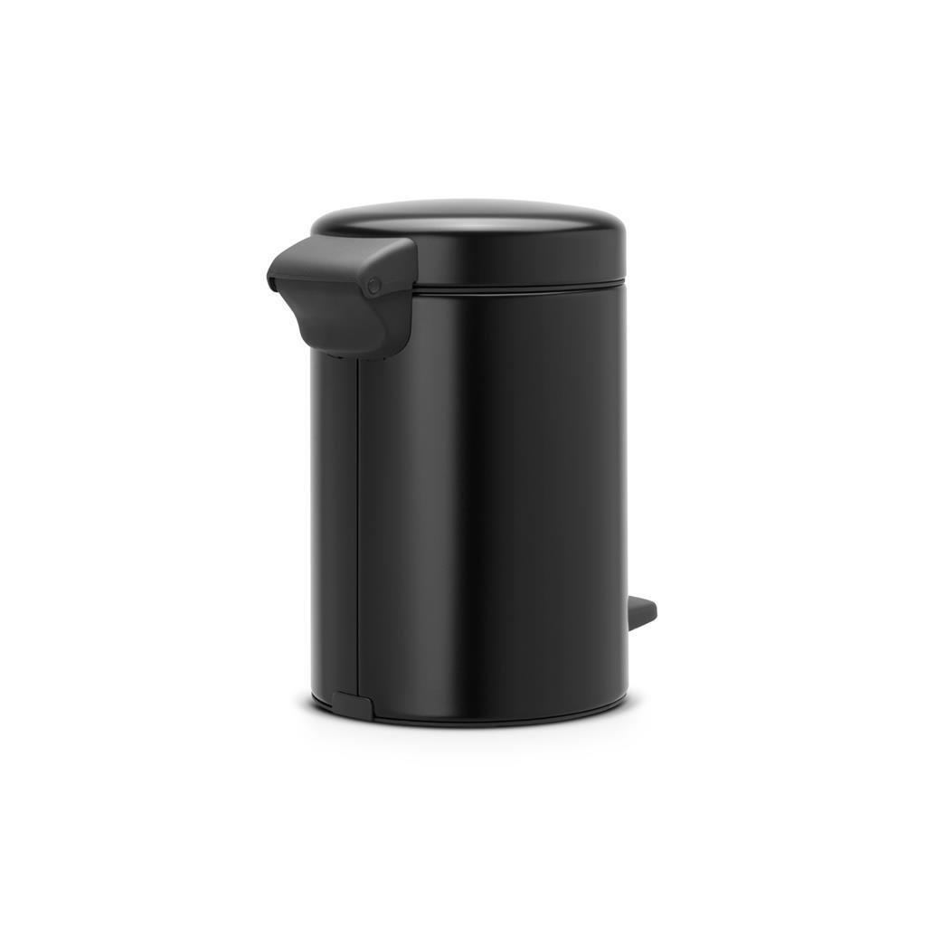 BRABANTIA NEWICON PEDAL BIN 3L MATT SVART