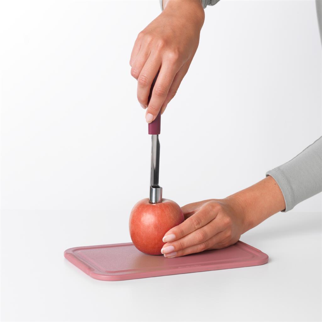 Brabantia brabantia savoureuse + pomme perceuse aubergine rouge