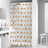 Salskin Dusch Rurtain Duckling 180x200 cm giel