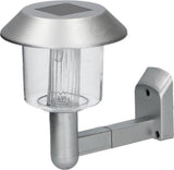 Grundig -Wandlampen -Solar -LED 14 x 9,5 x 12 cm Stahl Silber
