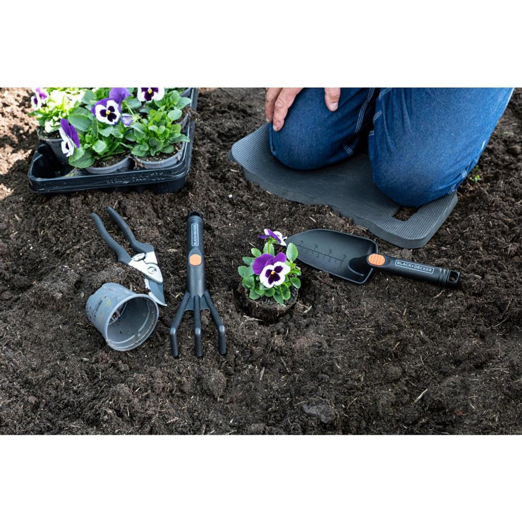 Black Decker garden set 4-piece