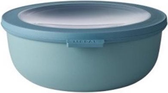 Mepal Multikom Cirqula Cleaning box 2250 ml around Nordic Green