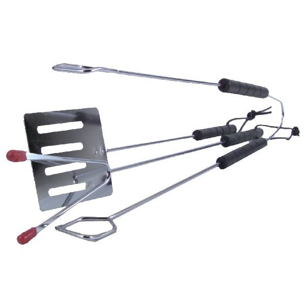 Conjunto básico de herramientas de barbacoa de 3 piezas