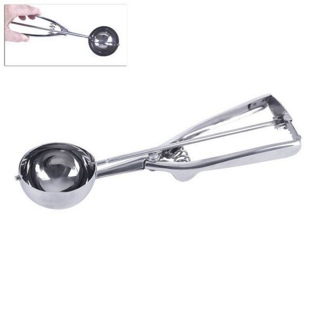 Fremragende Houseware Ijsboltang Oliebollen Spoon Rustfrit stål 5,5 cm