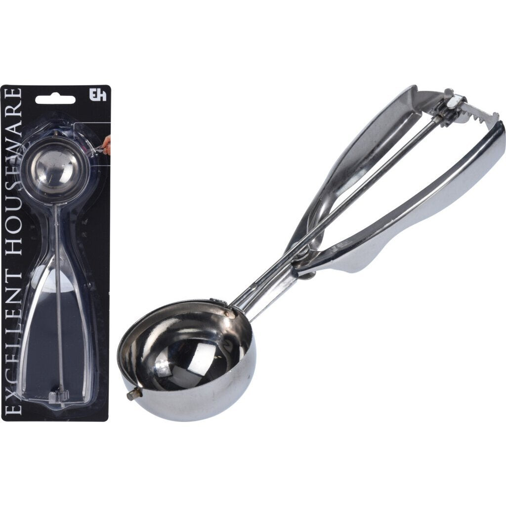 Fremragende Houseware Ijsboltang Oliebollen Spoon Rustfrit stål 5,5 cm