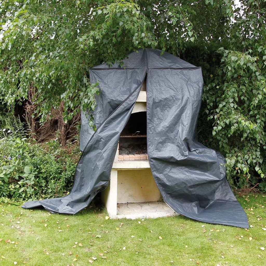 Nature protective cover for stone barbecues 253x128x80 cm