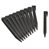 Nature Garden round pins 10 st black