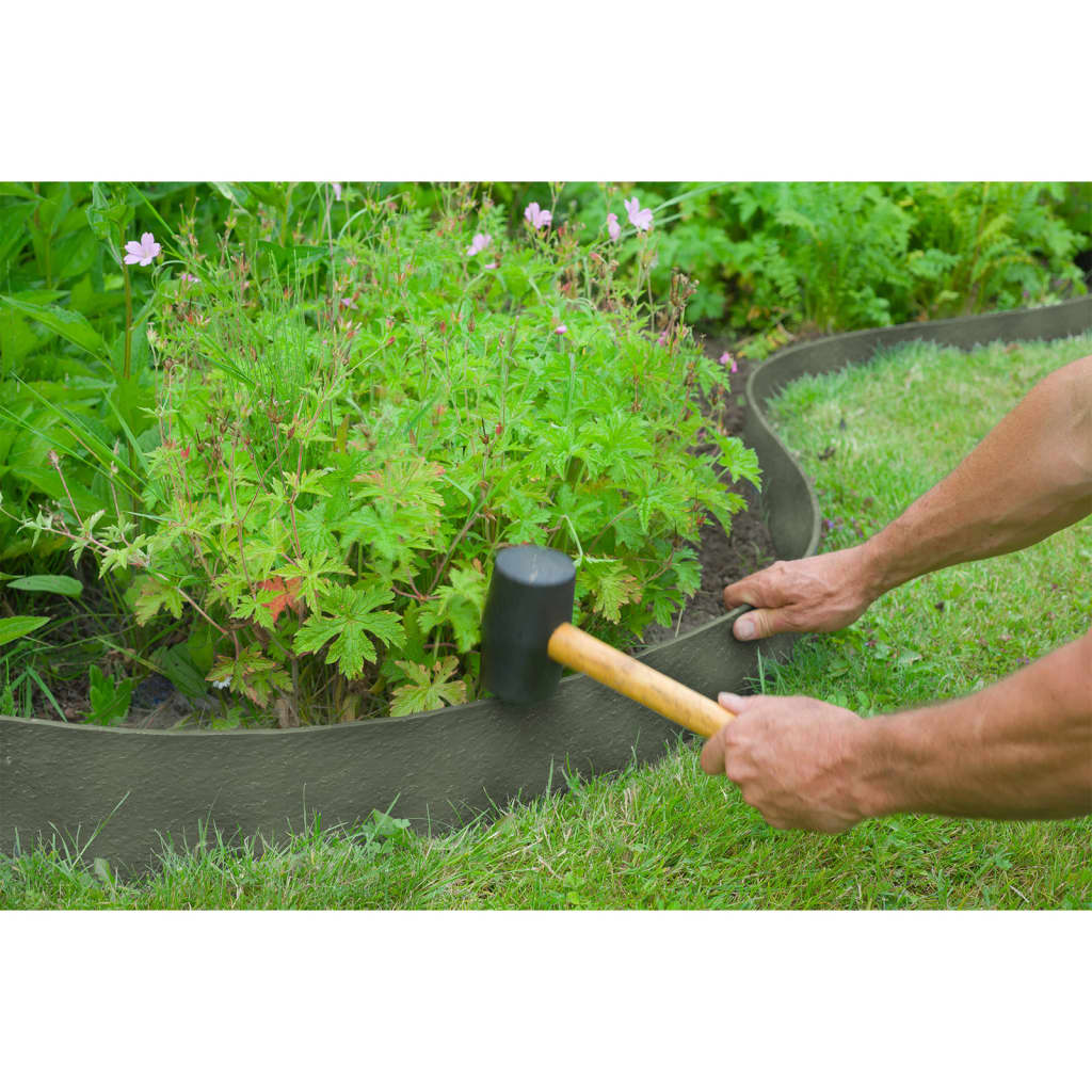 Nature Garden Border Turded 0,12x24 m 5 mm szary