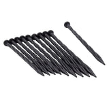 Nature Ground Pins 10 pezzi 20 cm nero
