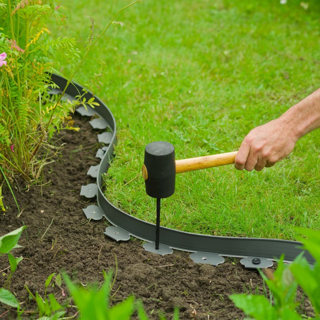 Nature Ground Pins 10 pezzi 20 cm nero