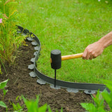 Nature Ground Pins 10 pezzi 20 cm nero