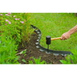 Nature Border Border Set H5 Cm x 10 M With Ground pins Gray